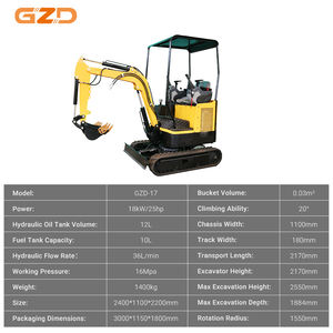 GZD Entreprise de location Rentable Opération Formation Prêt <span class=keywords><strong>Mini</strong></span> Petite <span class=keywords><strong>Pelle</strong></span> Équipement <span class=keywords><strong>Leasing</strong></span> Pelles - Product Image 4