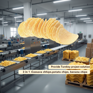 Mesin Pembuat Keripik Ubi Jalar Skala Kecil Otomatis  Lini Produksi Keripik Kentang - Product Image 1