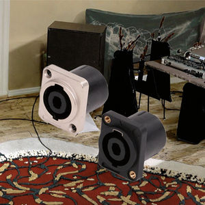 ขั้วต่อลำโพงแบบ 4 ขั้ว NL4MP สำหรับเครื่องขยายเสียง มิกเซอร์ และลำโพง พร้อมขา 4P สำหรับติดตั้งบนแผงช่วงล่าง รองรับขั้วต่อลำโพง - Product Image 2