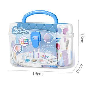 QS Hot Selling Plastic Children Pretend Play <strong>Game</strong> <strong>Make</strong> up Beauty Set Toys 2 Style Packing Preschool Girl Cosmetic <strong>Makeup</strong> Toys - Product Image 6
