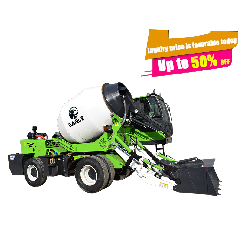 SLM3500RW 3 5m3 Trailer Concrete Mixer
