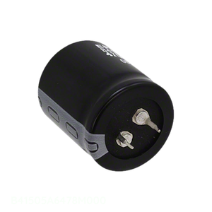Distribuidor Autorizado de Condensadores de Aluminio CAP ALUM 4700UF 20% 50V SNAP TH de Montaje Pasante 4700 uF B41505A6478M000 - Product Image 1