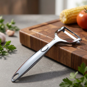Éplucheur de légumes en alliage de zinc robuste en forme de Y, lame tranchante en acier inoxydable, éliminateur d'œufs, compatible lave-vaisselle pour cuisine commerciale - Product Image 3