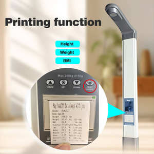 Balança Digital para Adultos 200kg Balança de Peso Corporal Altura e IMC - Product Image 6