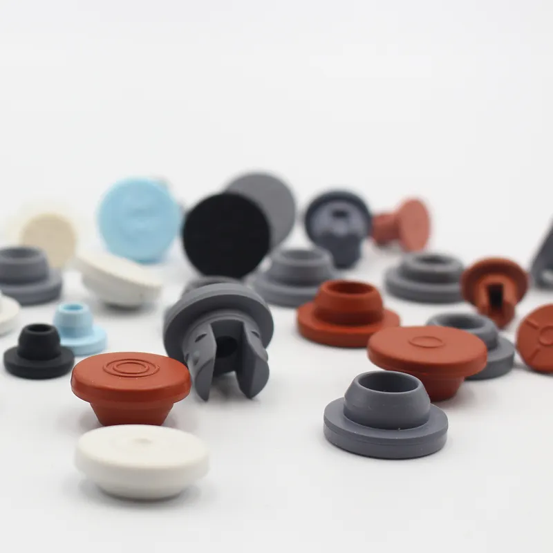 Стерильная Бутилкаучуковая пробка для запечатывания пробки из стекла для инъекций, сертификат GMP, 13 мм 15 мм 20 мм