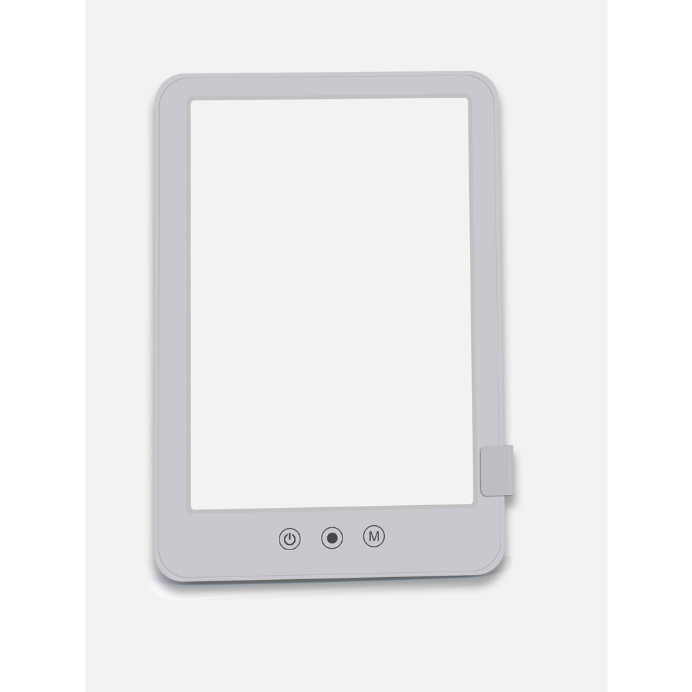 Sad LED Light Therapy 10000 Lux Alarm Desk Lamp For Sale
