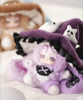 Authentique Lucy Deer Nai Good Night Rabbit V4 Witch Letter Plush Blind Box Cute Doll Fashion Gift Mystery Box for Unisex 12 + Y