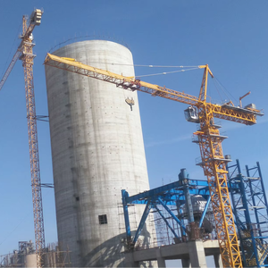 Grúa <span class=keywords><strong>torre</strong></span> de 70m y 12t con el mejor rendimiento de elevación, <span class=keywords><strong>alquiler</strong></span> de grúa <span class=keywords><strong>torre</strong></span> para obras de construcción comercial, de la marca - Product Image 1