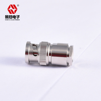 Pince droite mâle CCTV BNC avec connecteurs haute performance de câble RF LMR300 5DFB