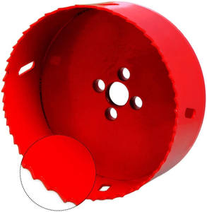 <span class=keywords><strong>Sierra</strong></span> perforadora bimetálica con broca helicoidal y llave hexagonal en L para tableros de cornhole, madera, placas de yeso, contrachapado y plástico - Product Image 2