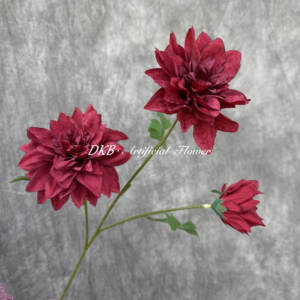 Plante Ressorts Fleurs Dahlia Bouquets petite fleur lâche Fête De Mariage Festival Décoration fleur artificielle - Product Image 3