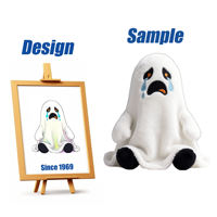 Usine de jouets en peluche Shengye, poupée en peluche fantôme pleurant personnalisée pour Halloween et Noël, en coton, certifiée CE, logo personnalisé
