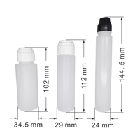 Flacons compte-gouttes vides en plastique, 10ml, compte-gouttes de liquide pour les yeux, flacon conteneur de stockage de cosmétiques