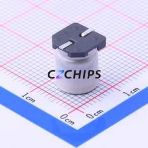 ตัวเก็บประจุอิเล็กโทรไลต์อะลูมิเนียมแบบ SMD รุ่น 63SEV47M8X10.5 ขนาด D8xL10.5 มม. ความจุ 47uF 20% 63V 170mA-120Hz - Product Image 2