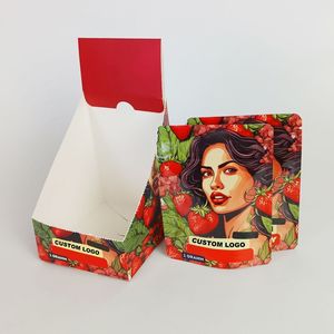 ถุงซิปล็อคพลาสติกใส่คุกกี้ขนมมีชุดกล่องพิมพ์ลายแบบกำหนดเองได้3.5กันกลิ่น3.5ก. - Product Image 4