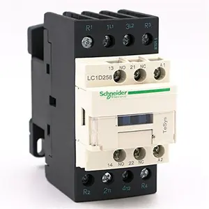 Новый контактор переменного тока 4P LC1D258 LC1D258G7 LC1-D258G7 40A 120 В переменного тока катушки