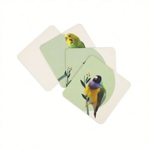 Eco-Friendly Degradable Beer Coaster <b>Seed</b> Custom Disposable Printed Drink <b>Paper</b> Tea Coasters - Product Image 5