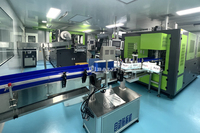 Ligne de production clé en main automatique pour le remplissage d'eau potable en bouteilles plastiques de 5 à 10 L, 2000 bouteilles par heure