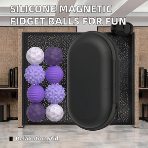 Modernas Bolas Magnéticas Sensoriales de Silicona, Juguete Novedoso para el Día de San Valentín, para Adultos y Niños, Alivio del Estrés, Diversión, Novedades - Product Image 3