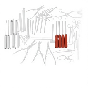 Juego de Instrumentos para Laminectomía de Columna Vertebral, 45 Piezas, Juego Completo de Herramientas Quirúrgicas Ortopédicas para Procedimientos de Columna Vertebral - Product Image 1