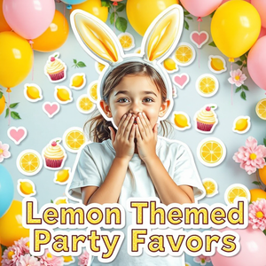 Tatuajes temporales precortados con temática de limón para niños Limonada Lima Citrus Fruit Stickers para fiesta de cumpleaños - Product Image 2