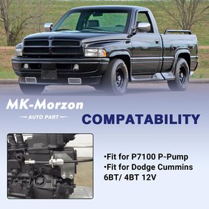 Nouveau kit de câblage de solénoïde d'arrêt manuel de carburant 12V compatible avec les pompes P-pump pour Dodge 4BT 6BT, pour pièces de machines - Product Image 3