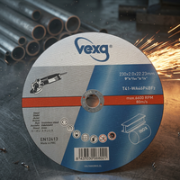 Disque de coupe professionnel pour meuleuse d'angle de 230 mm pour métal, acier au carbone, acier inoxydable