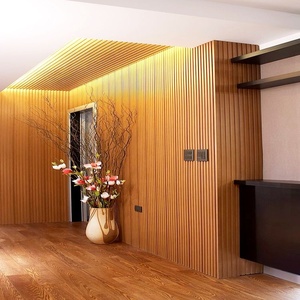 Venta pared decoración de lujo al aire libre Panel de pared Interior diseño Wpc Panel de pared para materiales de construcción - Product Image 5