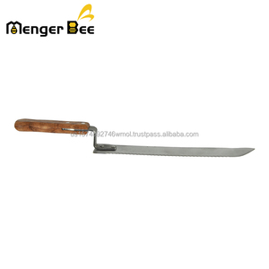 Cuchillo Desoperculador de Colmenas Manual Económico Nuevo de Acero Inoxidable en Forma de Z con Hoja Serrada de Madera Maciza para Apicultura, Recolección, 1 Año de Garantía - Product Image 4