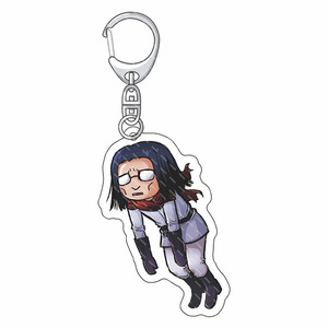 Anime <span class=keywords><strong>Isekai</strong></span> Ojisan Oncle d'un autre monde Porte-clés Cartoon Cosplay Pendentif Prop Punk Style Car Key Ring Accessoires Fans Gift - Product Image 6