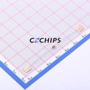 ตัวต้านทานแบบ Through-Hole (THT) รุ่น CR1/8W-160ohm 5%-OT52 ขนาด D2.3xL3.7 มม. ฟิล์มคาร์บอน 160 โอห์ม 5% 200V - Product Image 2