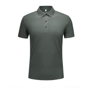 Camiseta Polo Promocional de Manga Corta, Secado Rápido, Color Sólido, Poliéster, para Uso Diario - Product Image 3