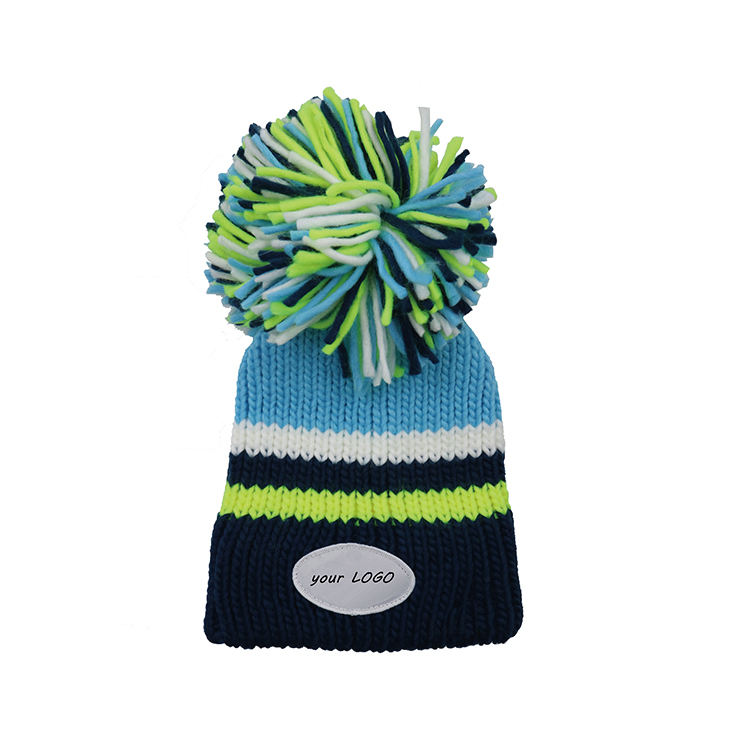 Bleu ciel/Blanc/Marine/Jaune fluo