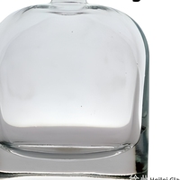 Bouteille en verre de parfum 50ml Crystal White Transparent Baïonnette Flat Press Pump Sprayer avec couvercle en bois et diffuseur de roseaux
