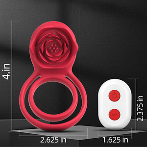 Anillos Vibradores USB para Parejas con Estimulador <span class=keywords><strong>de</strong></span> Clítoris en Forma <span class=keywords><strong>de</strong></span> Rosa, Anillos <span class=keywords><strong>de</strong></span> Placer y Vibradores, Venta al Por Mayor <span class=keywords><strong>de</strong></span> Fabricantes - Product Image 6