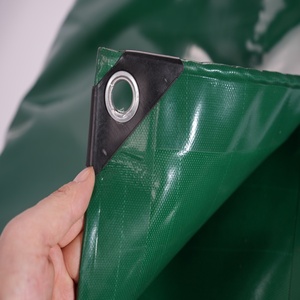 Bâche PVC Épaissie Imperméable <span class=keywords><strong>pour</strong></span> <span class=keywords><strong>Extérieur</strong></span>, Housse de Protection Durable Anti-Pluie <span class=keywords><strong>pour</strong></span> Chantier, Navire de Transport, Ferme - Product Image 4
