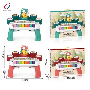 Juguete de Piano Musical Giratorio Chengji para Bebés, Mesa de Actividades para Niños, Teclado con Luz y Sonido, Órgano Electrónico Multifuncional para Niños - Product Image 6