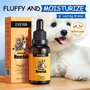 SADOER <span class=keywords><strong>Huile</strong></span> Essentielle Nourrissante pour Animaux de Compagnie Effet Brillance 30ml Chat Chien Amélioration de l'Image Parfumée Lumineuse Commerce International - Product Image 5