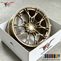 Jantes en alliage d'aluminium forgé Bronze Or personnalisées de 17, 18, 19, 20 pouces 5x108 5x112 5x114.3 5x120 pour voitures particulières BMW M2 E60 M340i
