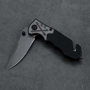 Cuchillo plegable de bolsillo táctico <span class=keywords><strong>F122</strong></span> para acampada al aire libre, hoja de acero 440C + mango G10, herramientas EDC de supervivencia para acampar y cazar al aire libre - Product Image 4