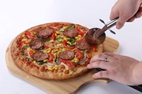 Éplucheur de Pizza en bambou, 10 pièces, ustensile en bois naturel pour éplucher