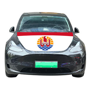 ราคาไม่แพง ธงคลุมรถแห่งชาติ ธงคลุมเครื่องยนต์รถโพลินีเซียฝรั่งเศส ธงโรงงานขายตรงผ้าโพลีเอสเตอร์ - Product Image 3