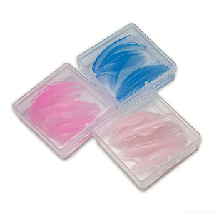 Stock direct usine - 5 paires de coussinets auto-adhésifs en silicone effet gelée pour extensions de cils, coussinets de rehaussement de cils à la kératine - Product Image 5