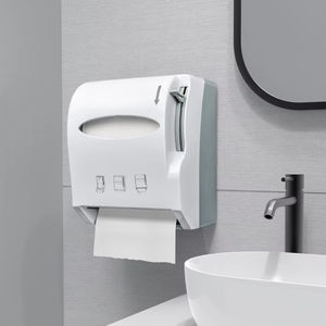 AOLQ 방수 벽걸이 형 플라스틱 점보 롤 핸드 레버 종이 타월 디스펜서 De Papel Toola 호텔 욕실 용 - Product Image 1
