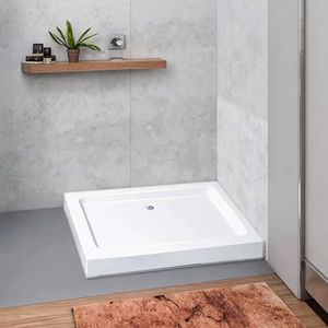 Receveur de <span class=keywords><strong>douche</strong></span> antidérapant personnalisé en acrylique/résine en tailles 80x80/90x90/1200x900mm pour pièces humides caravanes salles de bain de plain-pied - Product Image 1