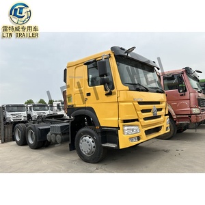 Sinotruck Howo Euro2 371 Hp 375 Hp 400hp 420hp 6x4 2018-2021 RHD LHD Truck Head Trailer Camiones <span class=keywords><strong>tractores</strong></span> usados en venta Zimbabue - Product Image 6
