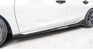 Faldones Laterales Estilo MUGEN con Aspecto de Fibra de Carbono para Honda Civic 11ª Gen 2021-2024, Accesorios para Auto - Product Image 3