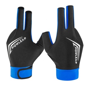 Accessoires de piscine personnalisés Gants de queue de <span class=keywords><strong>billard</strong></span> à trois doigts, légers et fins à imprimé léopard Gants de <span class=keywords><strong>billard</strong></span> - Product Image 3