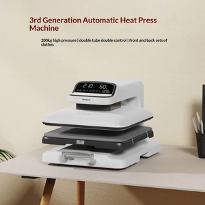 เครื่องรีดร้อนอัตโนมัติ Freesub รุ่นอัพเกรดแรงดันสูง สำหรับพิมพ์เสื้อยืด ขนาด 15x15 นิ้ว เครื่องรีดร้อนแบบแผ่นเรียบ - Product Image 4