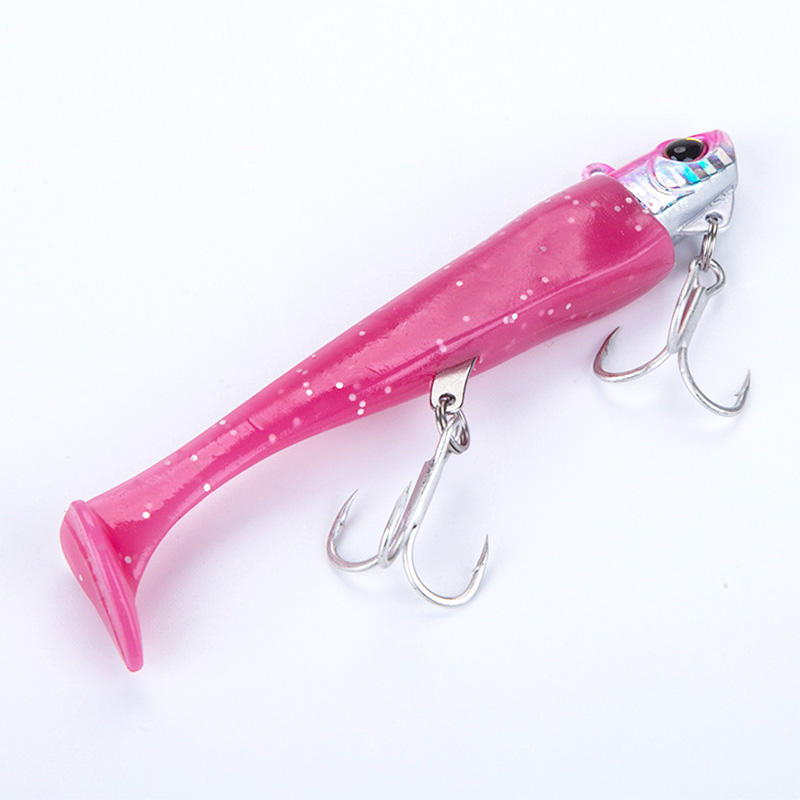 Tête argentée/Queue rose